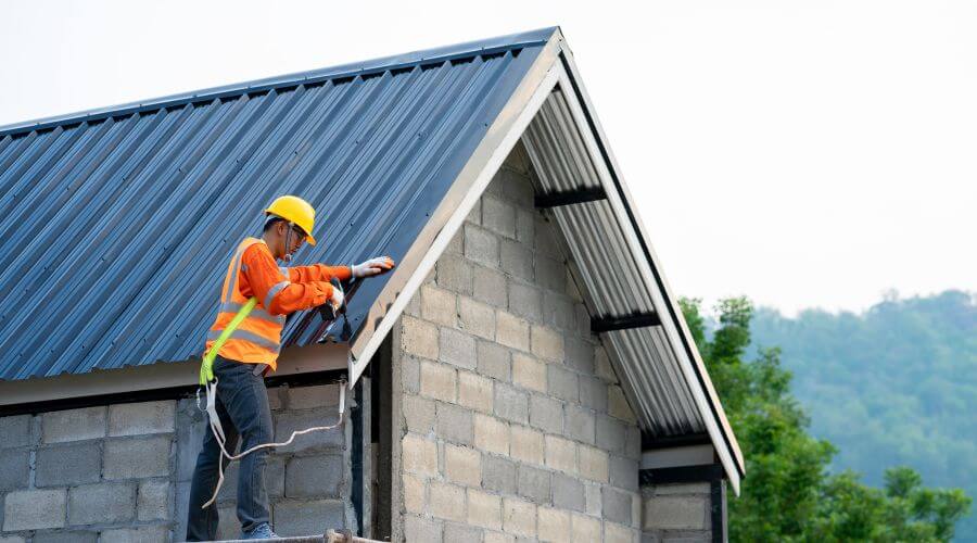 Professional metal roof installation in Bairoil, WY